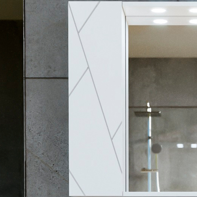 Подвесной шкаф Бриклаер Кристалл 20 белый  4627125416040 - 0