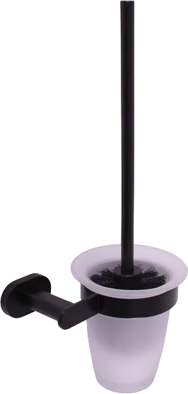 Ершик для унитаза Rav Slezak Yukon черный матовый YUA0500CMAT - 0