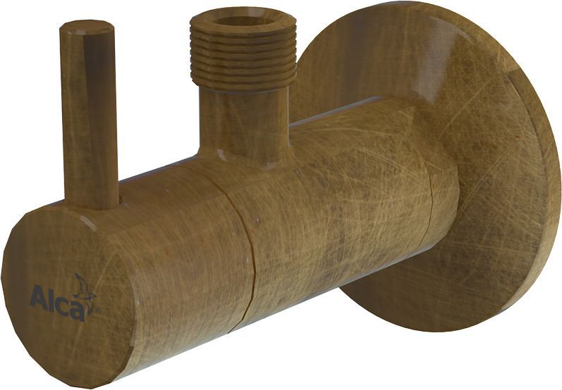 Вентиль угловой с фильтром 12х38, ARV001, бронза ARV001-ANTIC - 0