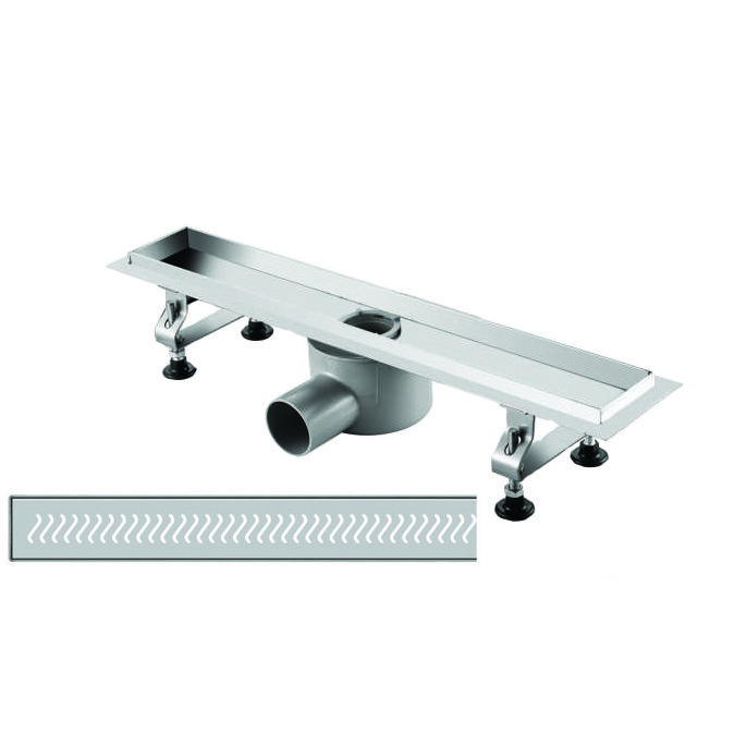 Душевой лоток RGW Shower Drain SDR-01-E1 80 на ножках хром 21210180-01 - 1