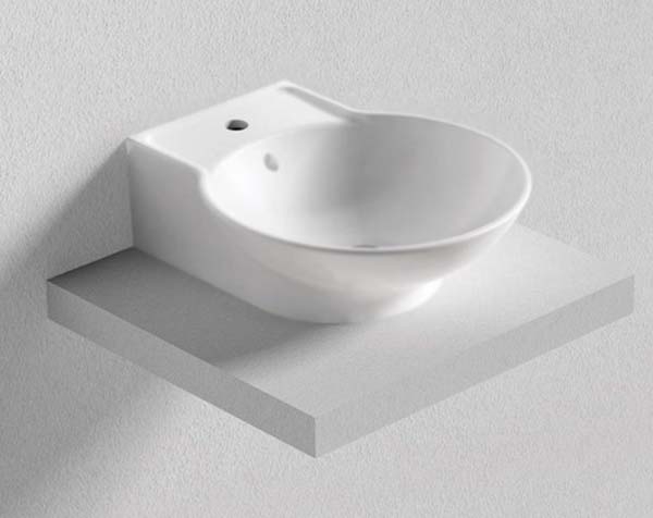 Раковина накладная Bien Harmony 46 белый HRLG04601FD1W3000 - 1