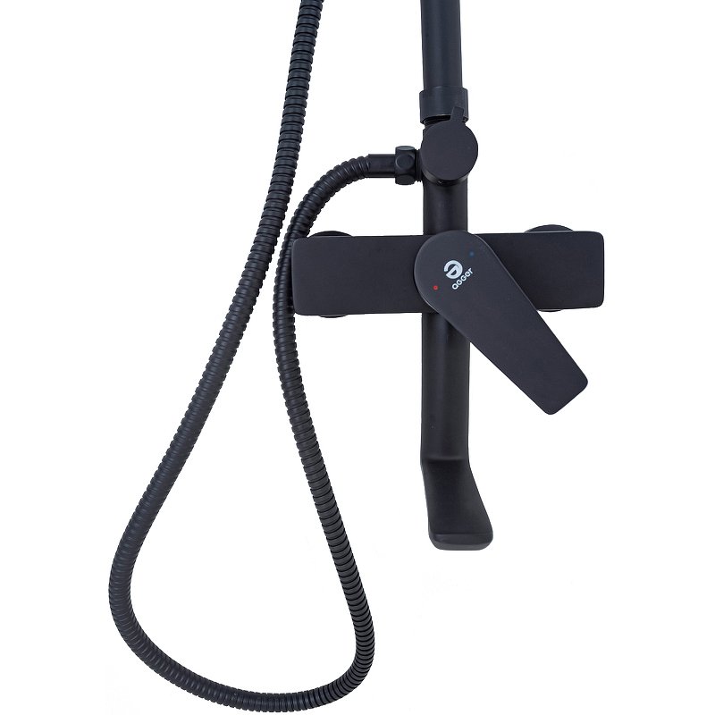 Душевая система Agger Brilliant черная матовая A0394444 - 3