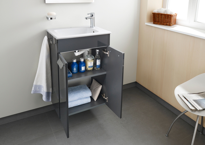 Тумба с раковиной Roca Debba 50 белый - 6