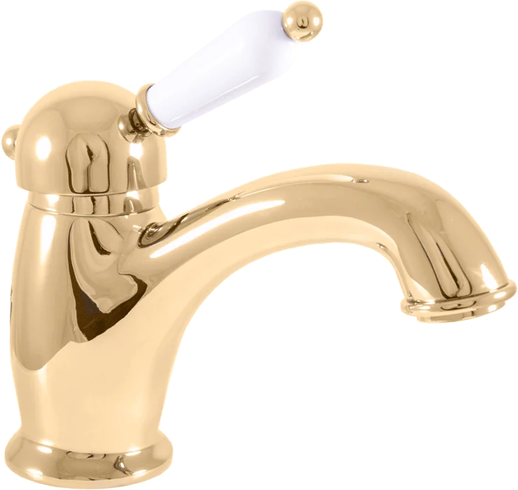 Смеситель для раковины Rav Slezak Labe золото L526.5Z - 0