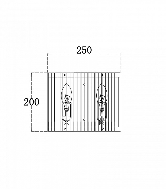 Настенный светильник Maytoni Solar MOD087WL-02G - 1