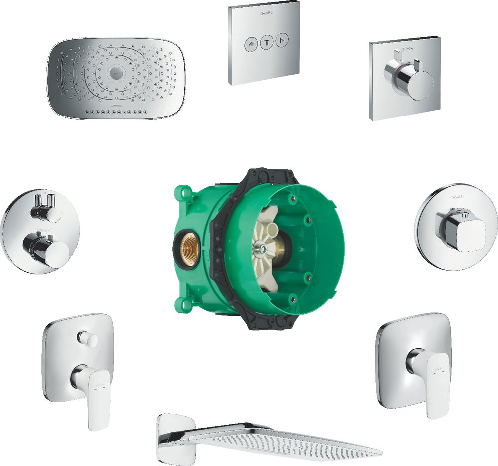 Монтажная коробка Hansgrohe Ibox Universal 01800180 - 1