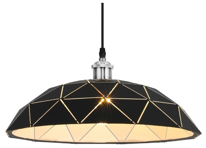 Подвесной светильник LUMINA DECO Grosetto LDP 8039-400 BK+CHR - 0