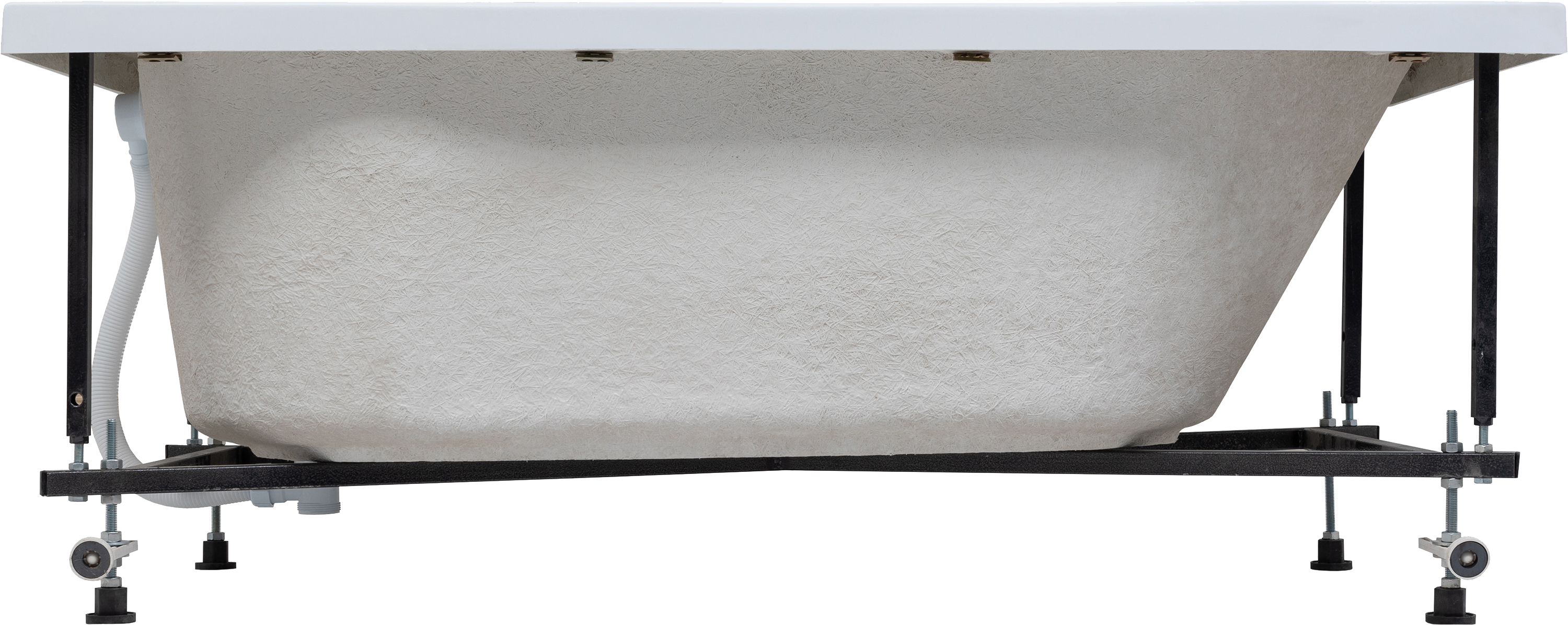 Акриловая ванна STWORKI Хельсинки 160x70 с каркасом, прямоугольная, российская, пристенная, встраиваемая 292212 - 7