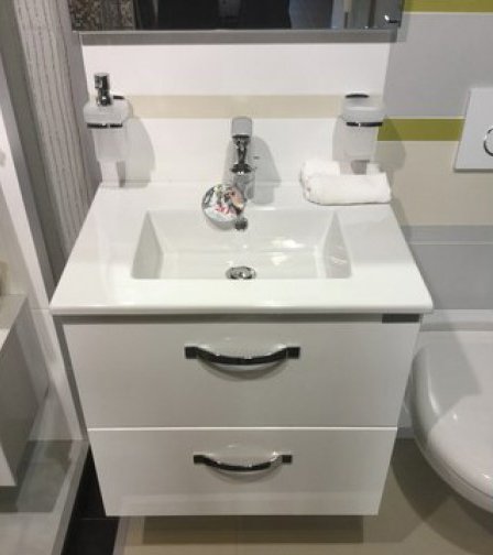 Тумба для комплекта Jacob Delafon Ola 60 белый блестящий EB390RU-J5 - 1