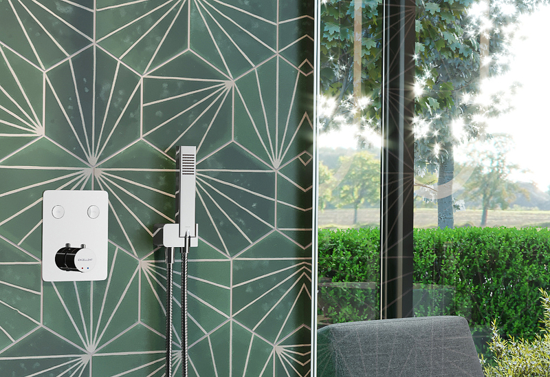 Смеситель для душа встраиваемый Excellent Krotos хром AREX.8045CR - 1