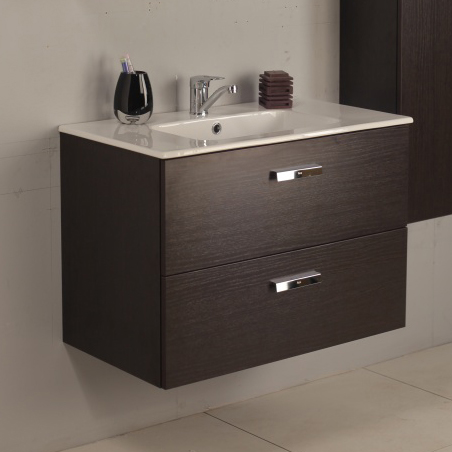 Тумба с раковиной Roca Victoria Nord 80 венге - 0