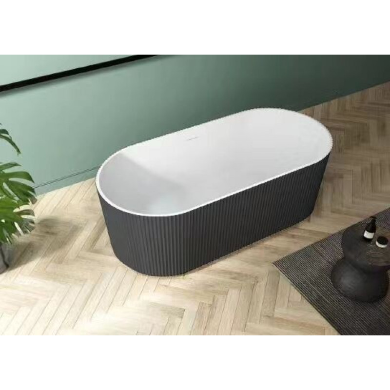 Ванна акриловая Esbano Tortuga 170х80 черный ESVATORTB - 2