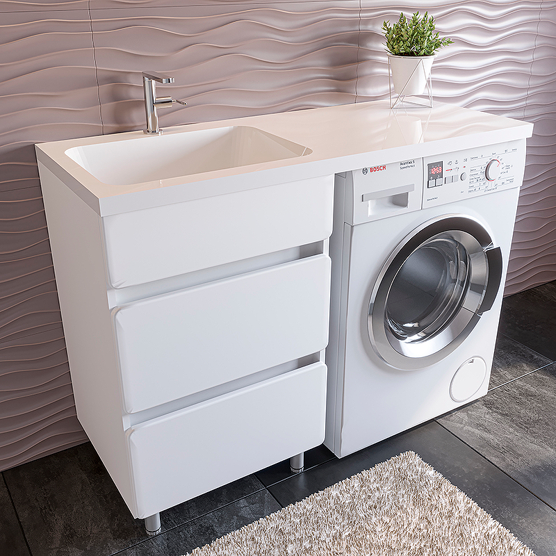 Тумба под раковину напольная Stella Polar Корделия 50 белая SP-00001112 - 1