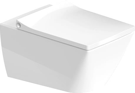 Унитаз подвесной Duravit Viu с крышкой, белый (2511090000) - 0