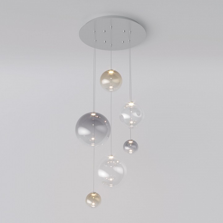 Подвесной светильник Eurosvet Wonder 50230 LED хром - 0