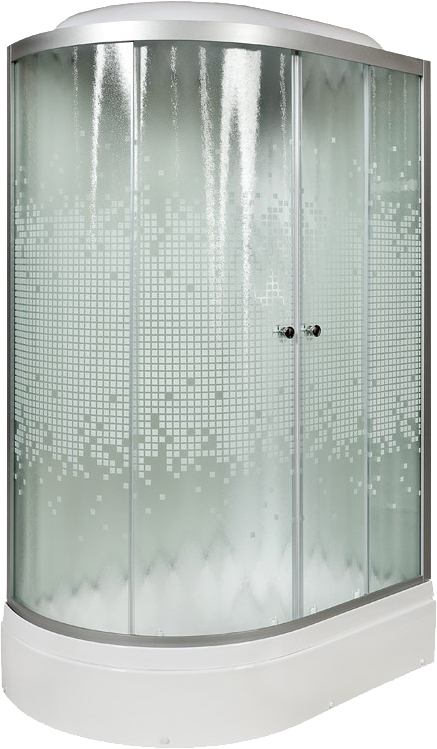Душевая кабина DETO L720RGM с сиденьем - 0