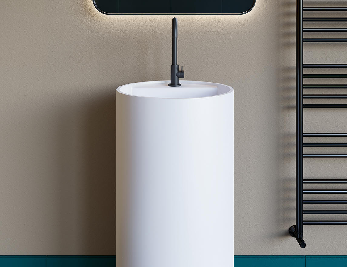 Раковина Salini Armonia 130124M S-Stone, матовый - 3