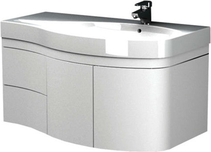 Тумба с раковиной Aquanet Опера 2-115 белая R 169654 - 5