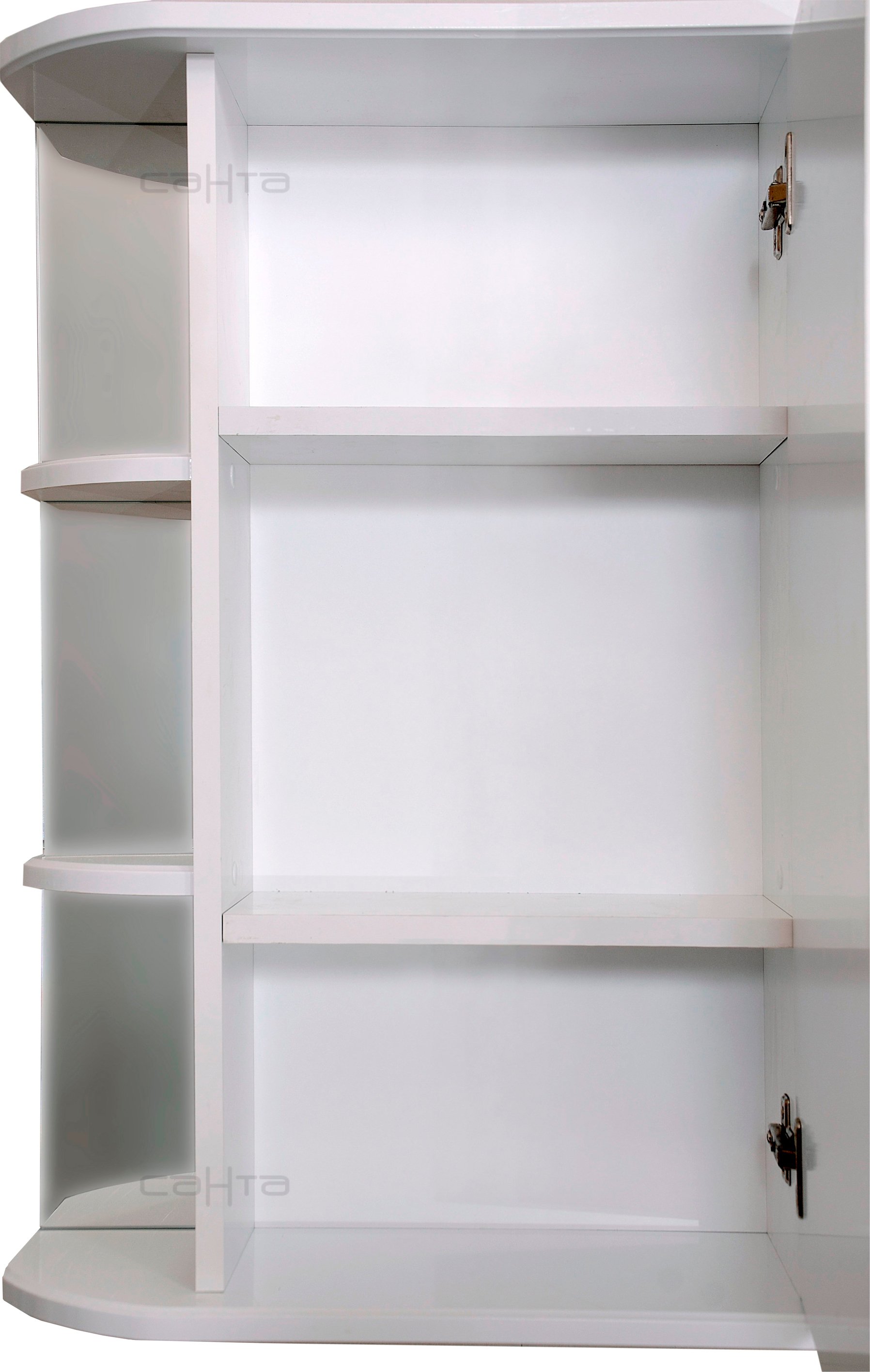 Зеркало-шкаф СанТа Герда 55 свет фацет 101021 - 5