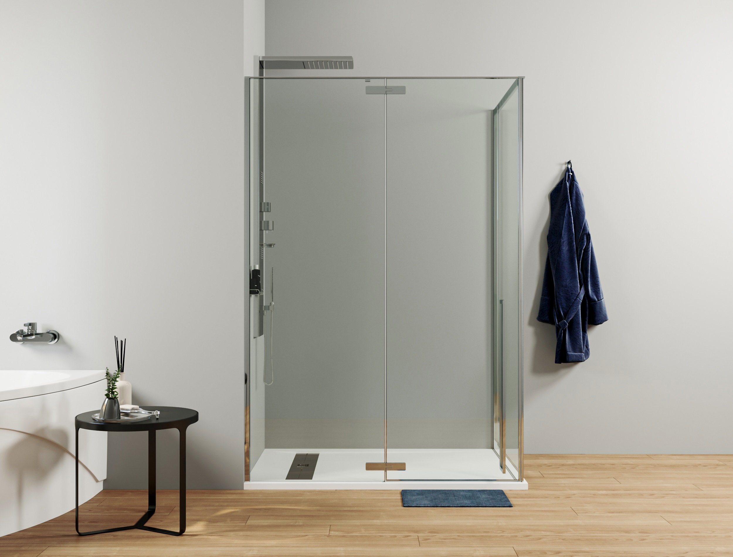 Душевой уголок Allen Brau Fantasy 3.11002-00 100х100 - 3