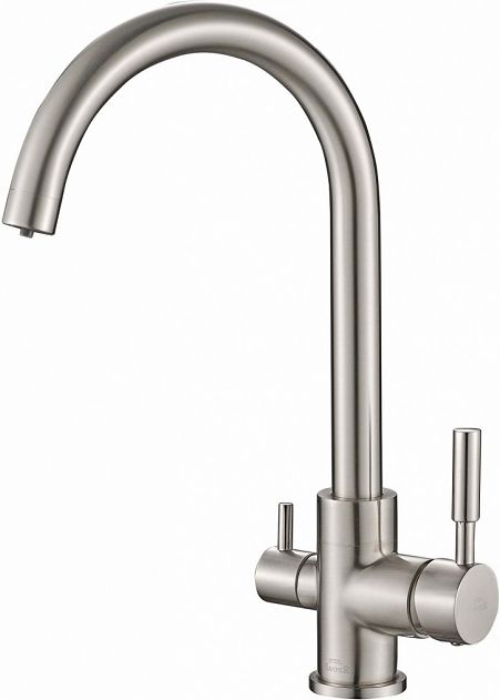 Смеситель Steel Hammer SH 713 SATIN для кухонной мойки - 0