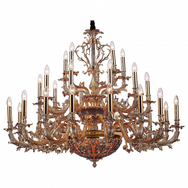 Подвесная люстра Lucia Tucci Firrnze FIRENZE 1780.30.3 antique gold - 0