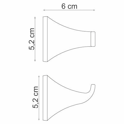 Крючок Wasserkraft Wern K-2523 - 1