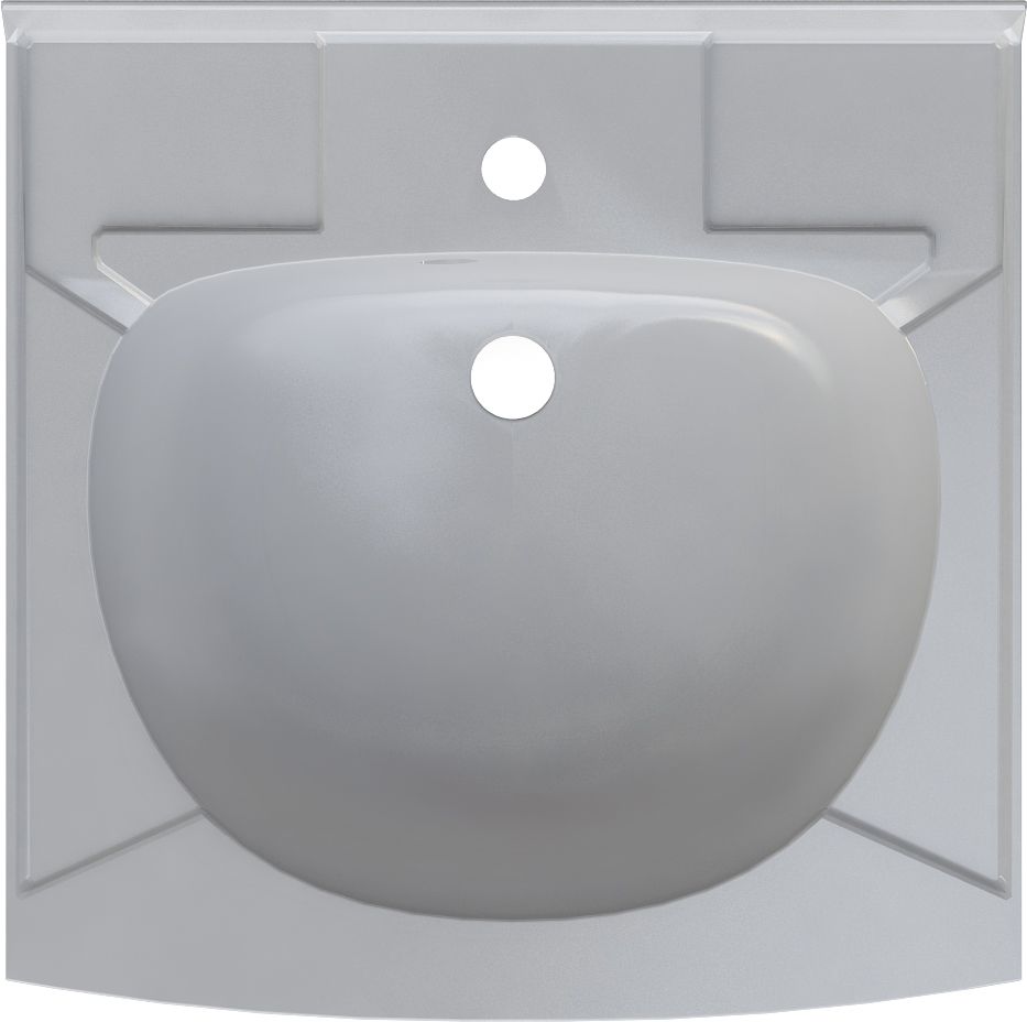 Рукомойник Altasan Kompakt подвесная со сливом и кронштейнами UPP50s - 1