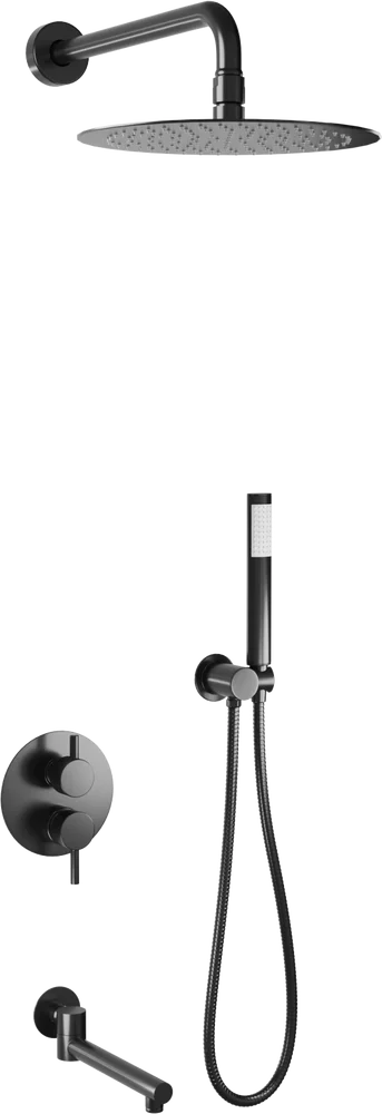 Душевой комплект RGW Shower Panels SP-55G черный матовый 51140855-04 - 0