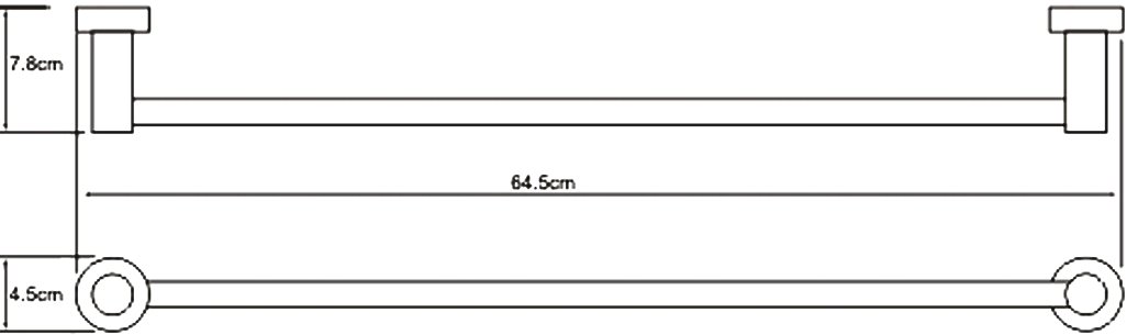 Полотенцедержатель Wasserkraft Donau K-9430 - 2