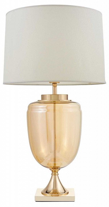 Настольная лампа декоративная LUMINA DECO Olimpia LDT 304 F.GD+WT - 0