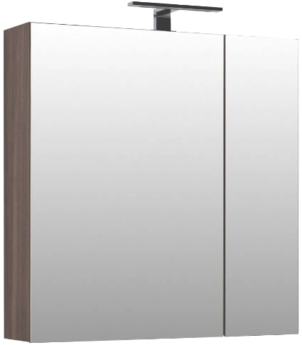 Зеркало-шкаф Aquanet Йорк 85 орех 203954 - 5