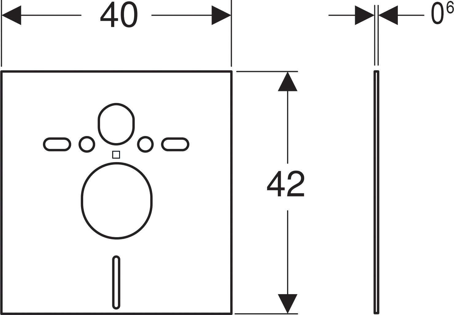 Комплект  Унитаз подвесной STWORKI Rotenburg SWH52 безободковый + Система инсталляции для унитазов Geberit Duofix UP 320 111.300.00.5 + 115.770.DW.5 548309 - 9