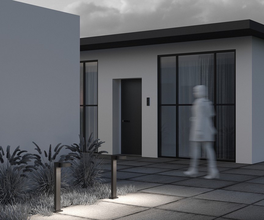 Наземный высокий светильник Maytoni Share O443FL-L12GF3K - 3