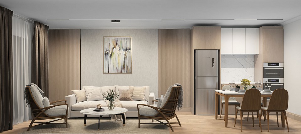 Трековый светодиодный светильник Denkirs DK8005-BK - 5