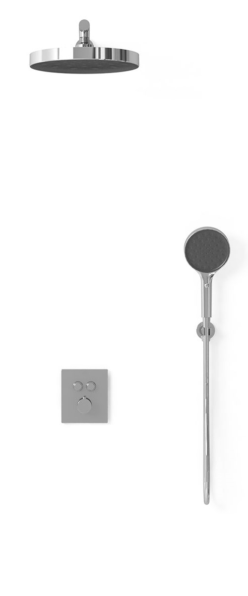 Душевой комплект Vincea Inspire с термостатом хром VSFW-3I21T2CH - 1