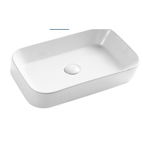 Раковина накладная Weltwasser WW ELBACH 2243 55 белый  10000003831 - 0