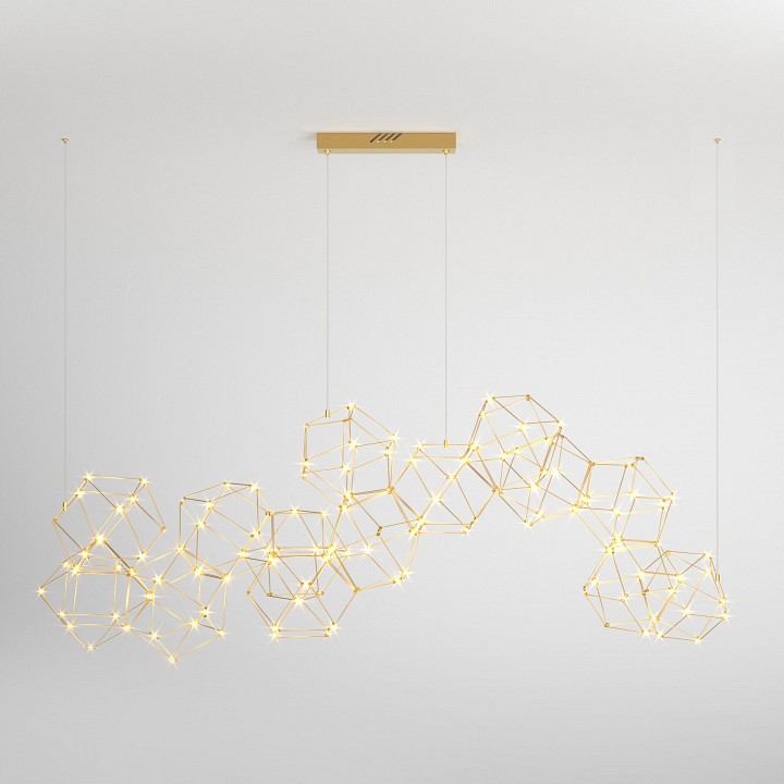 Подвесная люстра Eurosvet Uma 90168/14 медь - 0