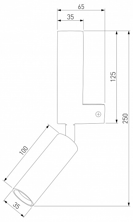 Бра с подсветкой Eurosvet Pitch 40020/1 LED белый - 3