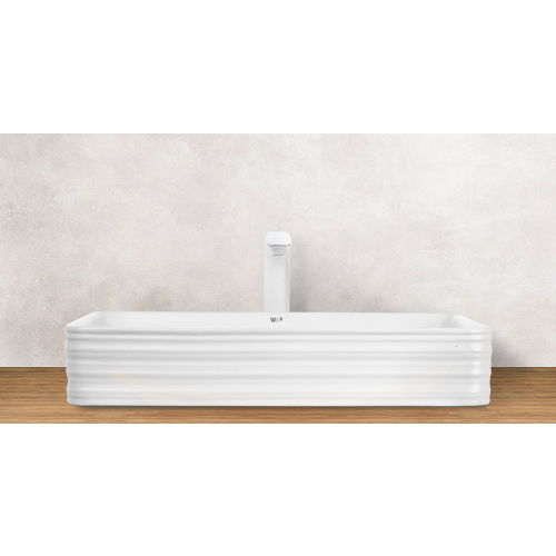 Раковина накладная Weltwasser WW ELBACH 2250 MW 67.5 матовый белый  10000005606 - 0