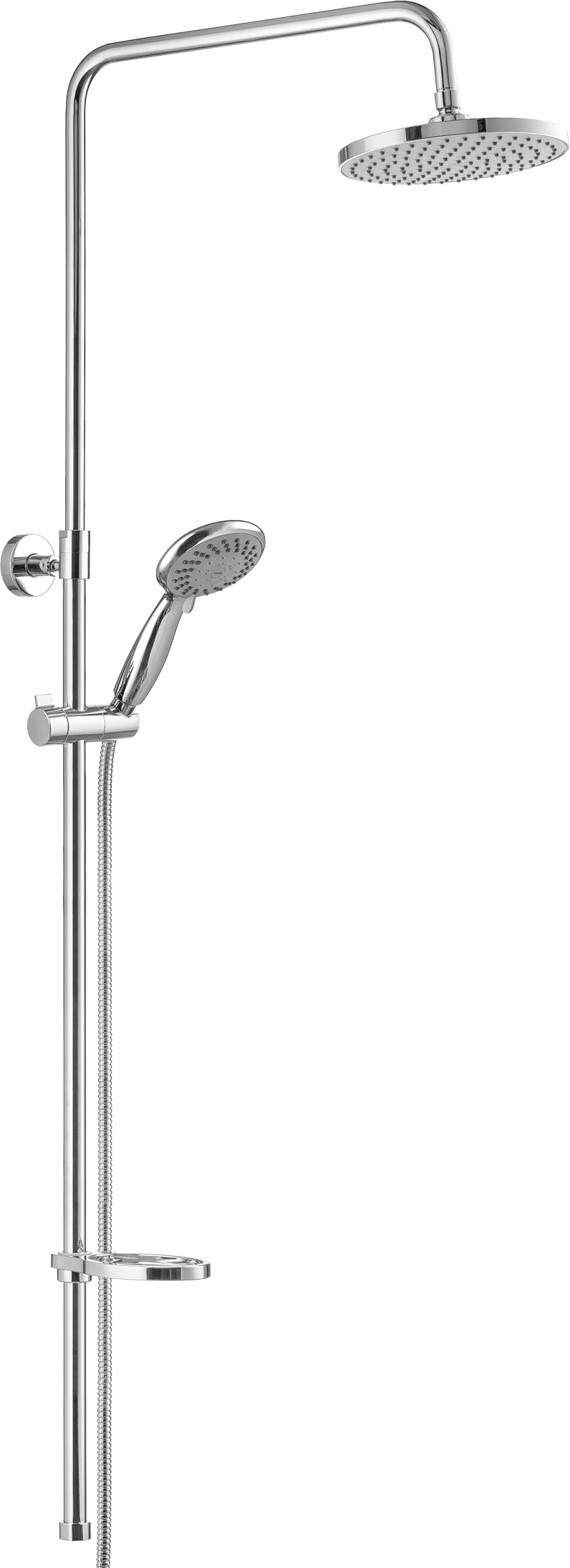 Душевая стойка Swedbe Calypso хром  5058 - 1