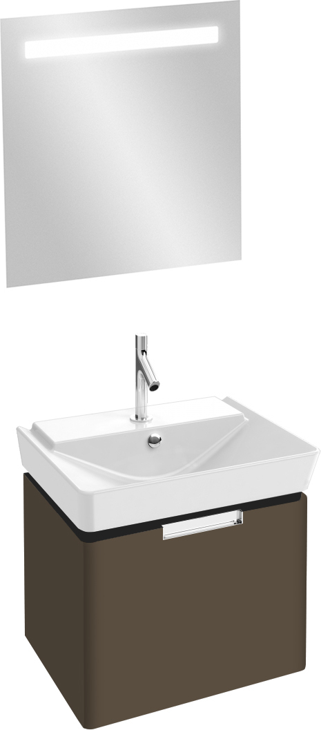 Мебель для ванной Jacob Delafon Reve 60 светло-коричневая, 1 ящик - 0