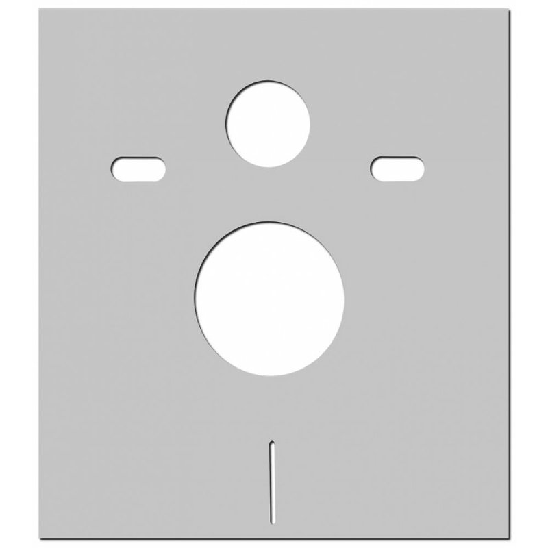 Инсталляция для скрытого монтажа унитаза Berges Atom с кнопкой смыва хром 040338 - 1