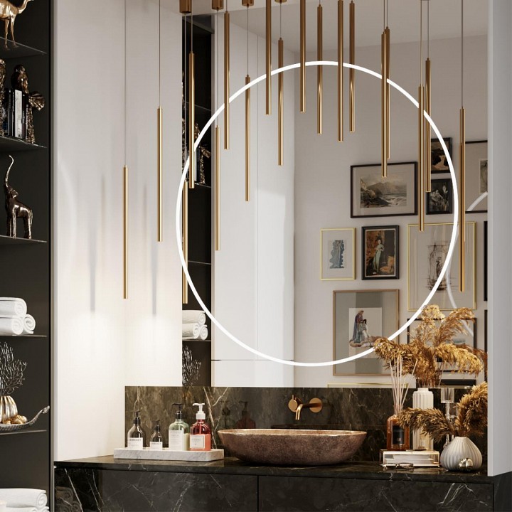 Подвесной светодиодный светильник Odeon Light Fiano 4374/3L - 3