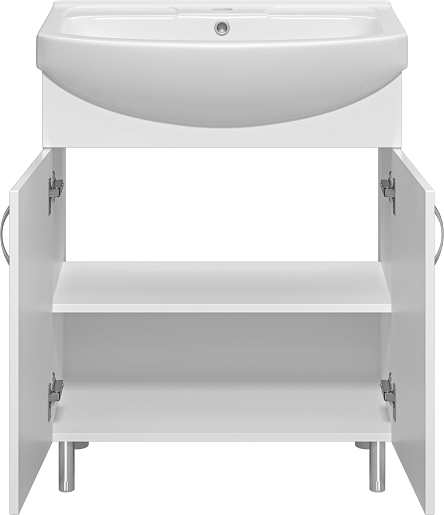 Тумба под раковину Misty Изео 70 белая Э-Изе01070-021Н - 2