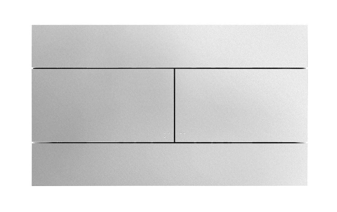 Кнопка смыва Jacob Delafon E4316-38R хром велюр - 0