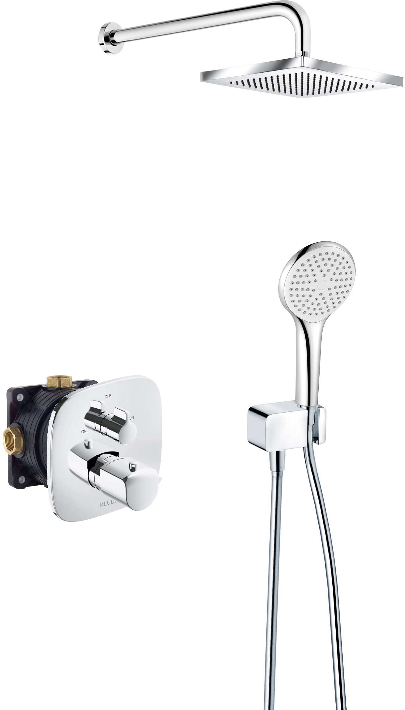 Душевой комплект Kludi Ameo 5 в 1 419300575 - 0