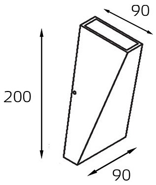 Накладной светильник Italline IT01-A807 IT01-A807 black - 5