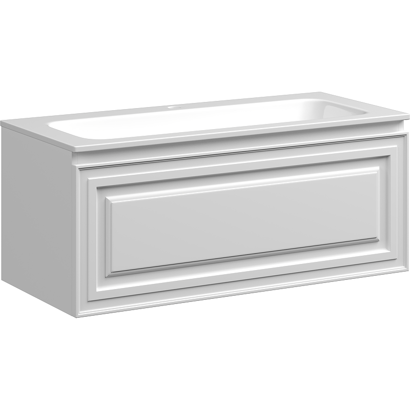 Тумба под раковину Sancos Very 99х40 белая VR100W - 0