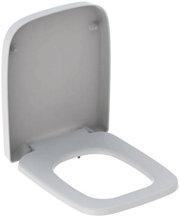 500.832.00.1 GEBERIT сиденье для унитаза Renova Plan,, с микр., быстроразъемные петли (белый) - 0